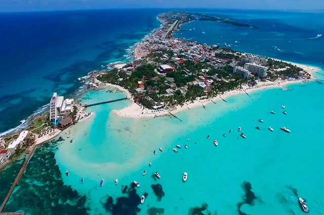 Cancun to Isla Mujeres 