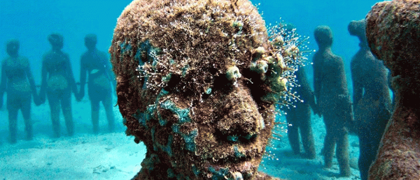 underwater museum of art